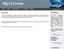 Tablet Screenshot of mycigroup.com